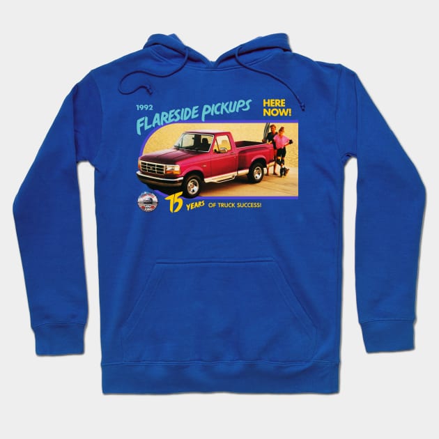 FORD FLARESIDE PICKUPS - brochure Hoodie by Throwback Motors